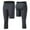 Gray #01, variant on Leg 3/4 Compression Tights, Unisex Sports Compression Pants, One Leg Basketball Leg Sleeves Comfortable and Breathable Mens Sweatpants