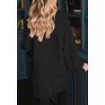 thumbnail image 4 of Women's Fuzzy Open Front Long Sleeve Chunky Knit Crochet Cardigan Sweater, 4 of 5