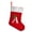 A, variant on Festive Sock for Christmas Tree & Front Door, Holiday Party Treat Bag with Soft Cloth Mantel Display Decor