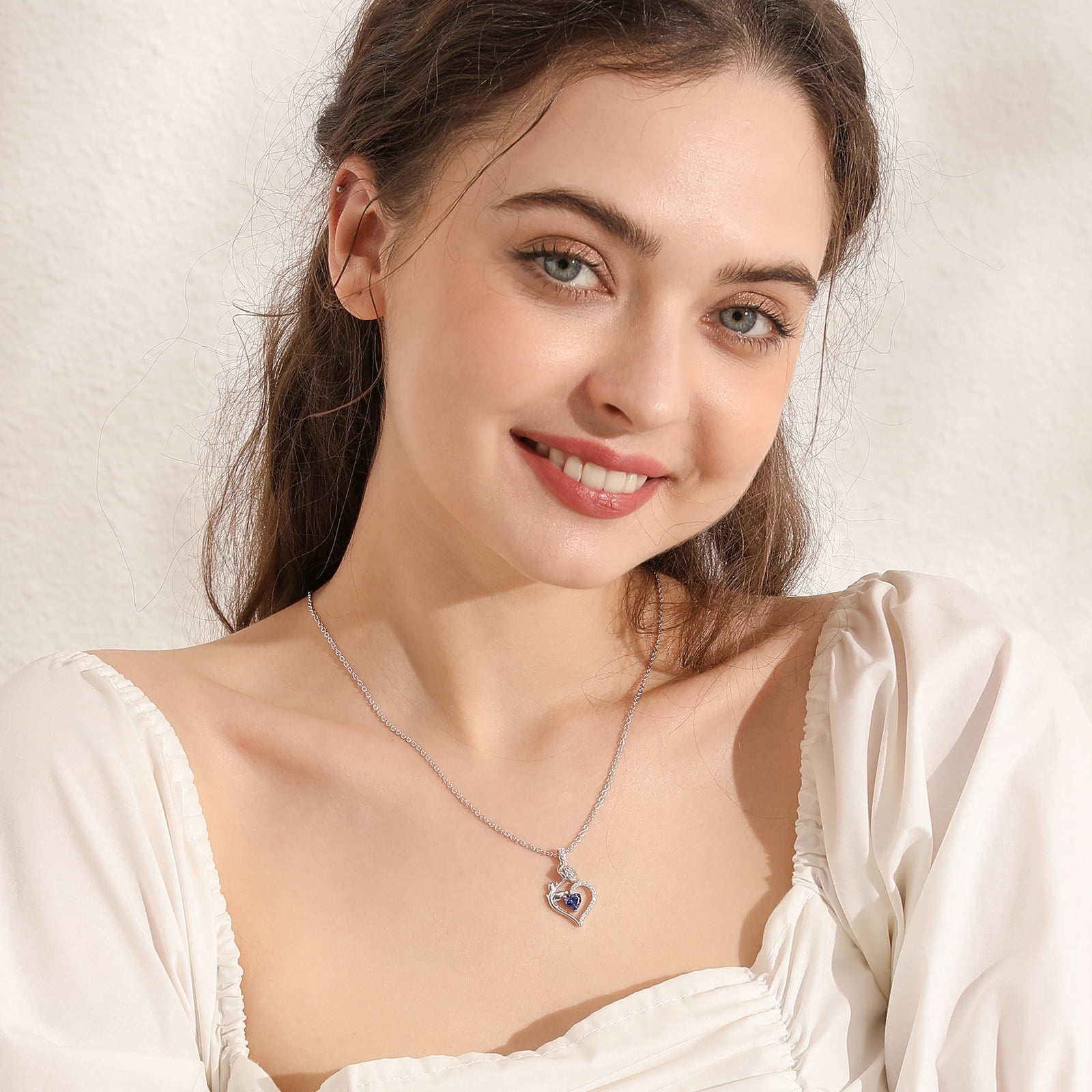Sterling Silver Filigree Flower Heart Necklace - Sophie Oliver Jewellery