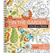 NEW SEASONS; PUBLICATIONS INTERNATIONAL LTD; LILY ASHBURY Color & Frame: Color & Frame - In the Garden (Adult Coloring Book) (Other)