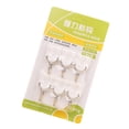 thumbnail image 1 of Matsuzay Colgador de 6 piezas, ganchos de pared, ropa decorativa, decoración montada autoadhesiva, suministros para el hogar para el baño y el Juegos de accesorios de baño 6 pièces, 1 of 6