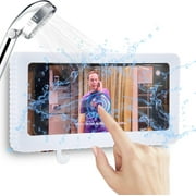 New 2021 Waterproof Phone Case in Shower Bathroom Wall Mount Shower Phone Holder(White), Holiday Sale, Best Christmas Gift