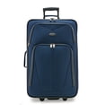 thumbnail image 2 of Elite Luggage Whitfield Softside Lightweight Rolling Luggage Set, Navy, 5-Piece Set (25/20/15/9/ Shoe Pouch), 2 of 9