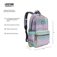 thumbnail image 1 of adidas Hermosa Mesh Backpack, Gradient Flash Aqua/Onix Grey, One Size, 1 of 5