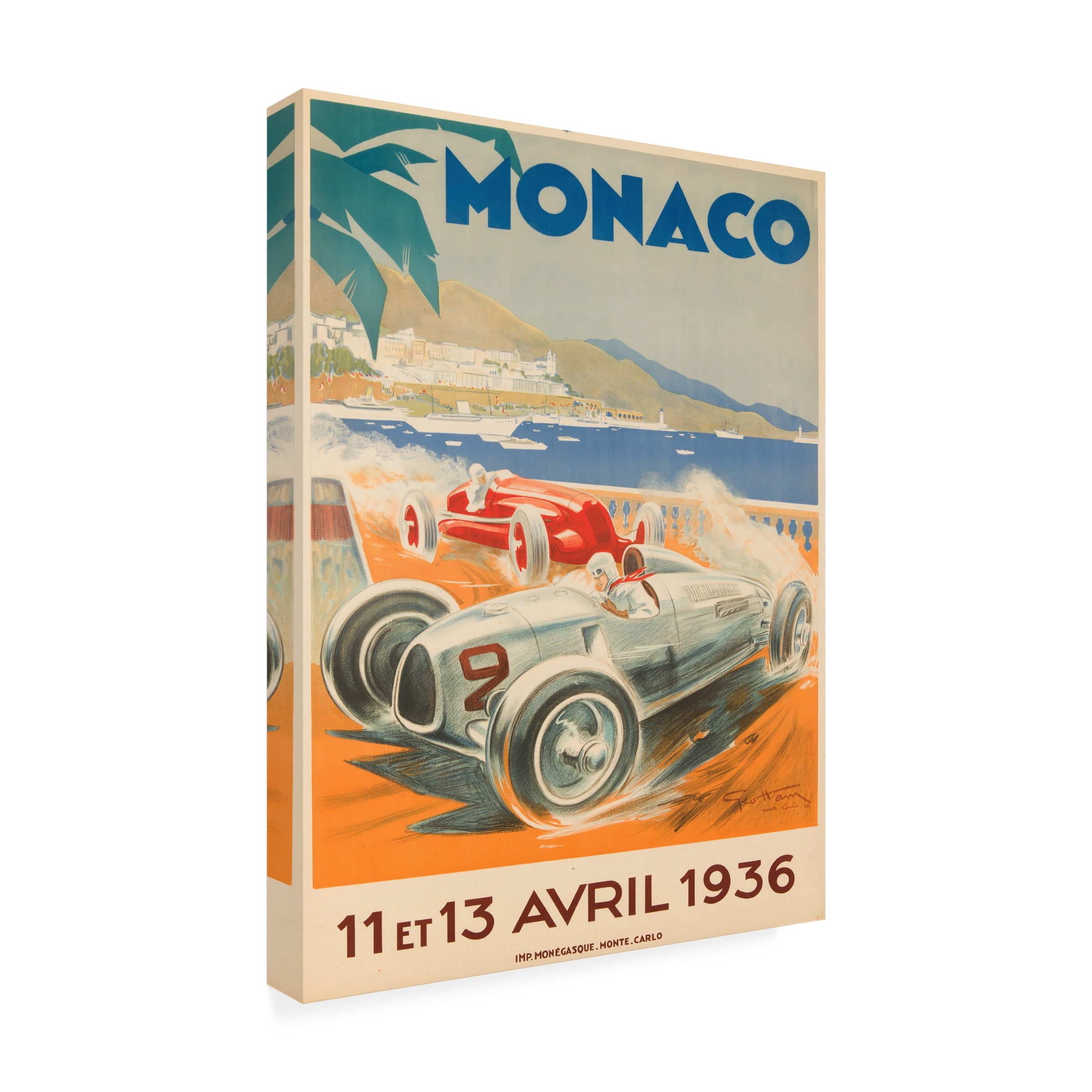 Lantern Press 'Racing 28' Canvas Art