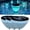 3, variant on Solar Floating Pool Lights with Fish Projection,Waterproof Dynmaic Led Glowing,Rechargeable Floating Decor Light for Pond, Hot Tub, Bathtub & Garden