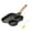 Black, variant on SDFGTstore Omelette Pans with 3 Divided Sections Multifunctional Food Frying Pans for Eggs and Burgers Household Breakfast Cooker