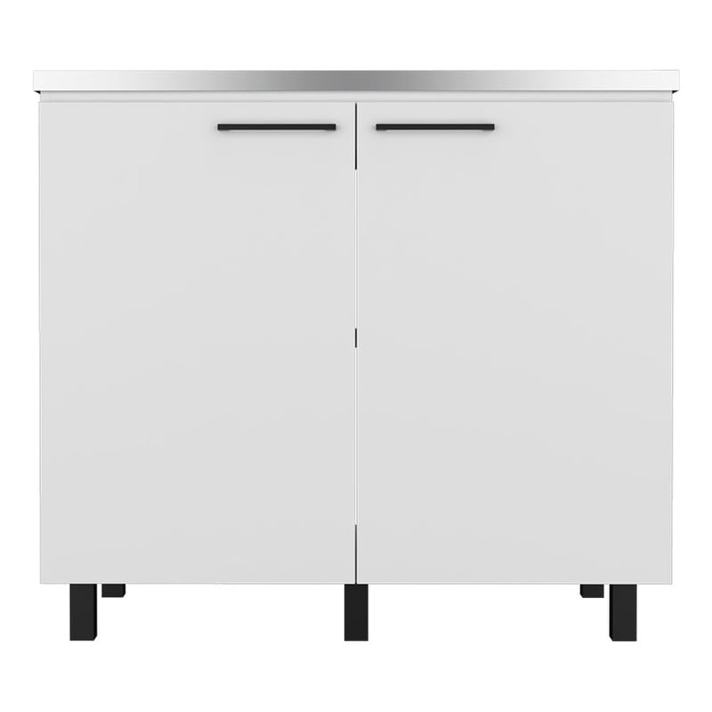 TUHOME Napoles 2 Utility Sink with Engineered Wood in