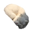 thumbnail image 1 of Inteprter Lindo gato que respira durmiente de emulación para una decoración segura y adorable, amplia aplicación, no tóxico, blanco Type3 NO3, 1 of 6