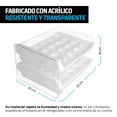 thumbnail image 4 of Organizador de 40 Huevos Redlemon para Refrigerador y Cocina de Acrílico, 4 of 7