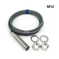 thumbnail image 3 of YCJYWXSR M12 M18 Invisible Laser Diffuse Reflection Photoelectric Sensor Switch Nickel Plated Brass Infrared Inductiive Switch - M12 NPN NO_500MM, 3 of 6