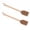 Brown 2PC, variant on 2 Pack Leather Fly Swatters, Long Wooden Handle Fly Swatter with Hanging Hole,Mosquito Control Tool for Indoor and Outdoor Household Use