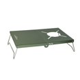 thumbnail image 1 of Table de Poêle Coupe-Vent Pliable Économise de l'Espace Table d'Isolation Pliante pour Barbecue Extérieur, 1 of 5
