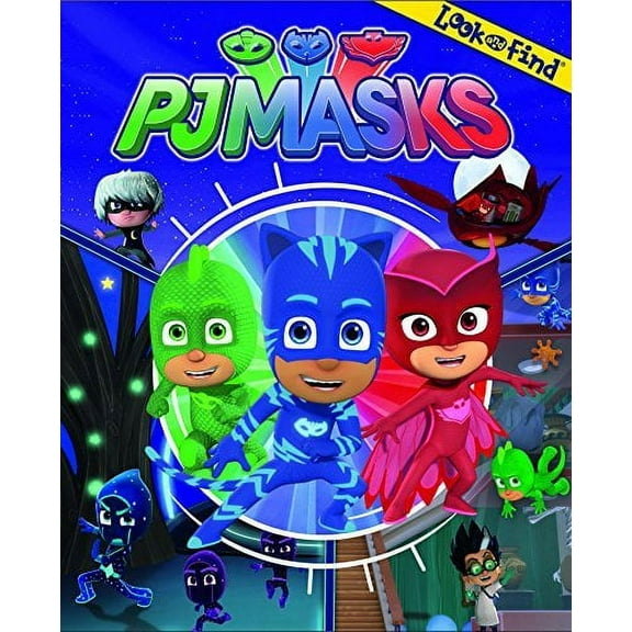 Look and Find: Pj Masks (Hardcover)