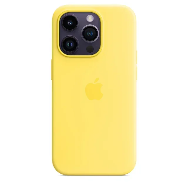 Apple-Magsafe Étui Magnétique en Silicone Liquide pour iPhone 14 Pro Max Charge Sans Fil Protection Complète Originale