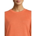 thumbnail image 5 of Time and Tru Women's Garment Wash Sweatshirt, 2-Pack, 5 of 5