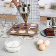 thumbnail image 4 of Batter Dispenser Stainless Steel Pancakes and Waffles Tool With Stand Easy Cleaning, 4 of 5