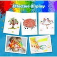 thumbnail image 4 of Washable Finger Paint under $5! CQCYD Children Finger Paint Printing Mud, Washable Palm Printing Ink for Graffiti, Non Toxic Art Supply for Kids, Finger Paint for Classroom and Home, 4 of 6