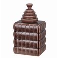 thumbnail image 2 of Privilege International  Purple Small Ceramic Jar with Lid, 2 of 2