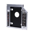 thumbnail image 1 of AluminumHDD SSD Enclosure, Noise Absorbing Holder, 2nd HDD SSD,CD ROM, Dual Boot, 12.7mm Thick, -13Pin, Support 2nd OS,I II III, 1 of 7