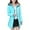 Light Blue, variant on Hvyesh Quilted Jackets for Women Zip Up Puffer Jacket Cozy Hooded Winter Coat Warm Long Sleeved Casual Padded Coat