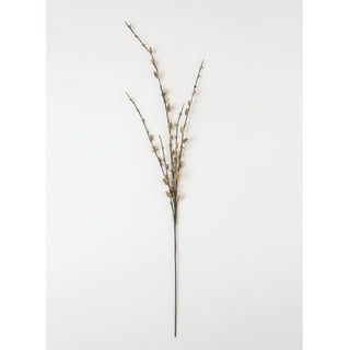 Artificial Pussy Willow Branches for Vases Real Effect Flowers and Stems  for Home Décor Weddings Parties