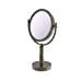 thumbnail image 3 of Allied Brass SH-4/2X Soho Collection 8 Inch Vanity Top 2X Magnification Make-Up Mirror, Antique Brass, 3 of 3