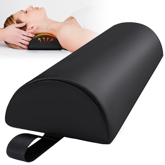 Cojín para mesa de masaje Noverlife, semicircular, piel sintética