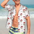 thumbnail image 3 of Haiem Different Mushrooms Printed Hawaiian Shirt for Men - Men’s Casual Beach Summer Shirts - Stretch Fabric with Modern Fit-X-Large, 3 of 7