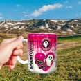 thumbnail image 3 of WIFKLSIIPG Ceramic 3D Printed Mug Cute and Fun Spirit Design for Coffee Tea and Decorations(Hot Pink), 3 of 7