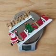 thumbnail image 2 of TOPRenddon Wooden Christmas Door Corner Decor, Creative Christmas Decorations,Wooden Corner Door Frame Decoration,Cartoon Painting, 2 of 4