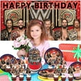 thumbnail image 2 of Party Supplies Tableware Plates Disposable Dinnerware Birthday Decorations, 2 of 4