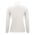 thumbnail image 6 of XIYON Sweaters for Women Casual Neck Sweater Long Sleeve Ribbed Knit Pullover Soft Warm Winter for Daily Wear, 6 of 7