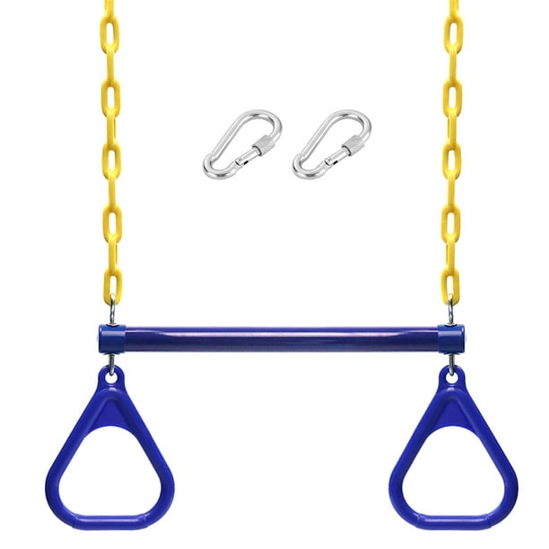 Maboto Trapeze Swing Bar and Rings Heavy Duty Playground Swing Set with