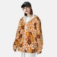 thumbnail image 5 of Haiem Hippie Ditsy Floral UPF 50+ Fishing Shirts for Men Long Sleeve UV Sun Protection Hoodie Non-Mask Outdoor Hiking Shirts, 5 of 9