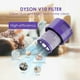 thumbnail image 4 of Filtros para Dyson V10 Sv12 Cyclone Serie Compatible con V10 Absolute V10 Animal V10 Total Clean Filtro para aspiradora Dyson Accesorios para filtros Filtro lavable Cepillo para aspiradora, 4 of 5