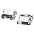 thumbnail image 1 of Conector USB Micro soldador hembra DIP de 5 pines Uxcell 30 unidades, 1 of 3