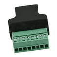 thumbnail image 3 of RJ45 Ethernet Connector Screw Terminal Adapter for DVR Baluns Video Interface, 3 of 8