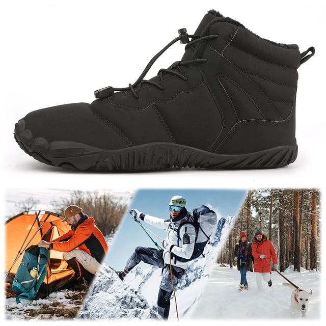 Para Correr Botas Nieve Invierno Engrosadas Al Aire Libre