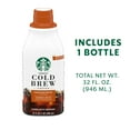 Starbucks Cold Brew Caramel Dolce, Bottled Coffee Drink Concentrate, 32