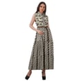 thumbnail image 1 of Moomaya Robe d'Été Sans Manches Chemise à Boutons Tenues Décontractées Femmes Grande Taille, 1 of 4