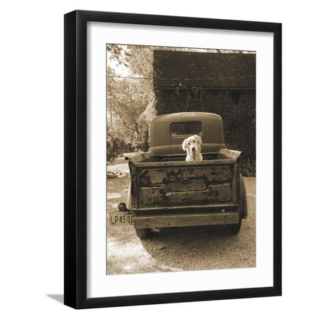 Art.com Get Out of Dodge Art Print by Jim Dratfield, Black Frame Wall Art, 17" x 21"
