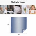 thumbnail image 4 of Navy Blue Ombre Cloth Napkins, Modern Gradient Abstract Art Washable and Reusable Dinner Napkins Set of 8, Table Napkin for Kitchen Party Birthday Wedding Hotel Housewarming 20"x20", 4 of 8