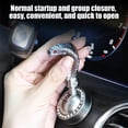 thumbnail image 6 of Virelaxpo Aluminum Alloy Car Push to Start Button Cover for Interior Decoration and Switch Protection in Most Vehicle Models, 6 of 6