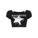 thumbnail image 1 of VISgogo Conjunto de camiseta para mujer, camiseta de manga corta con cuello redondo y estampado de letras con camisola para casual VISgogo moda, 1 of 9
