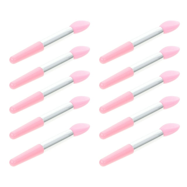 AURARMLET 10Pcs Makeup Brush Applicator Silicone Tool for Women Travel Use