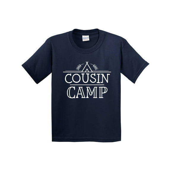 Inktastic Cousin Camp Family Summer Reunion Youth T-Shirt