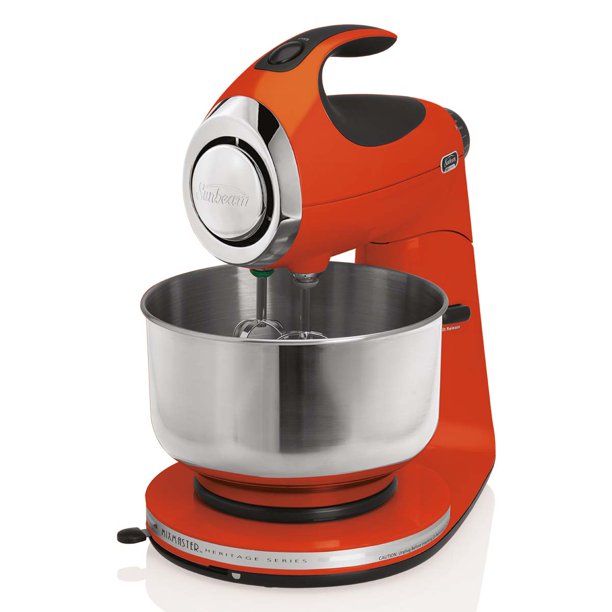 Sunbeam Heritage Series 350Watt Stand Mixer, Tangerine Orange