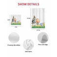 thumbnail image 7 of Easter Bunny Kitchen Dish Towels for Drying Dishes Set of 2, Colorful Eggs Spring Grass Flowers Grey Wooden Waffle Weave Microfiber Hand Tea Bathroom Towels Quick Dry & Absorbent Towel 15.7x23.6, 7 of 7